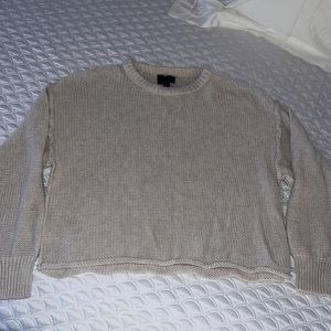 Knit sweater details